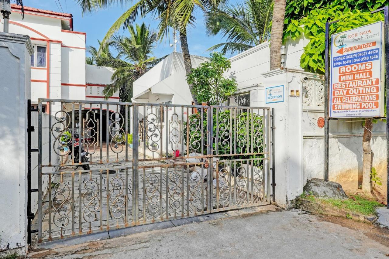 Oyo Flagship Ecr Goa Beach Resort Chennai Exterior foto